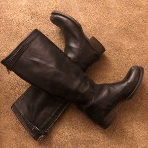 Ash Destroyer tall black boot